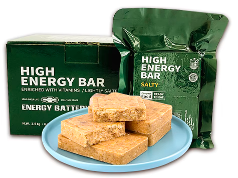 Barre énergétique saveur poivre salé 120 g