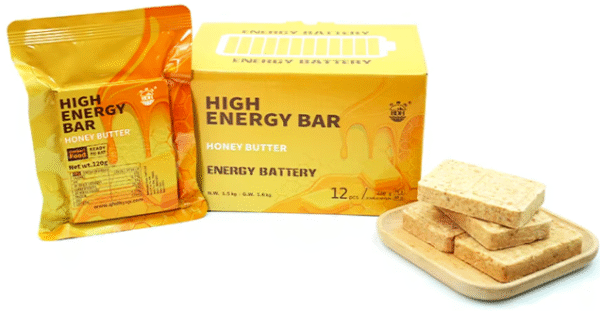 Barre énergétique aux saveurs de beurre et de miel