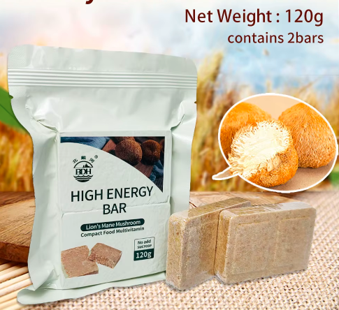 Barre énergétique saveurs champignon de crinière de lion